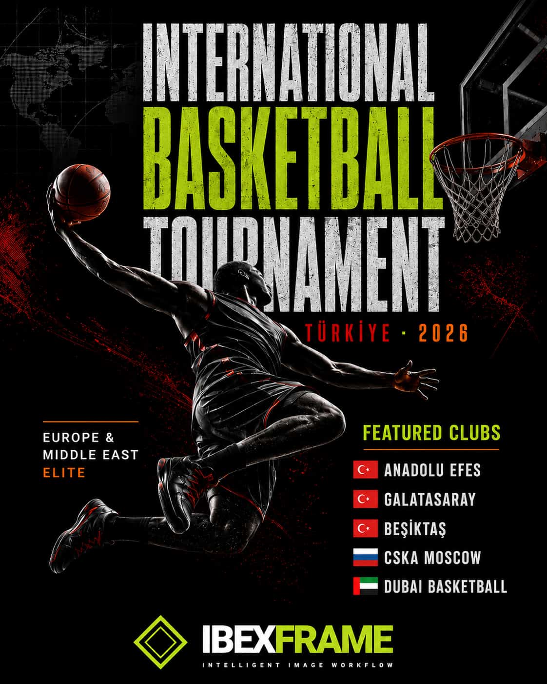 International Basketball Tournament Türkiye 2026 · IBEX FRAME